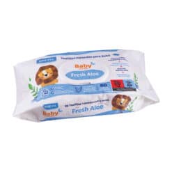 Lingettes bébé en sachet de 80
