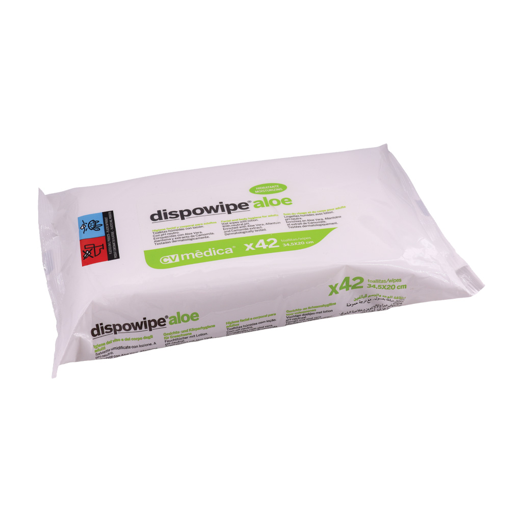Lingettes corporelles adultes x42