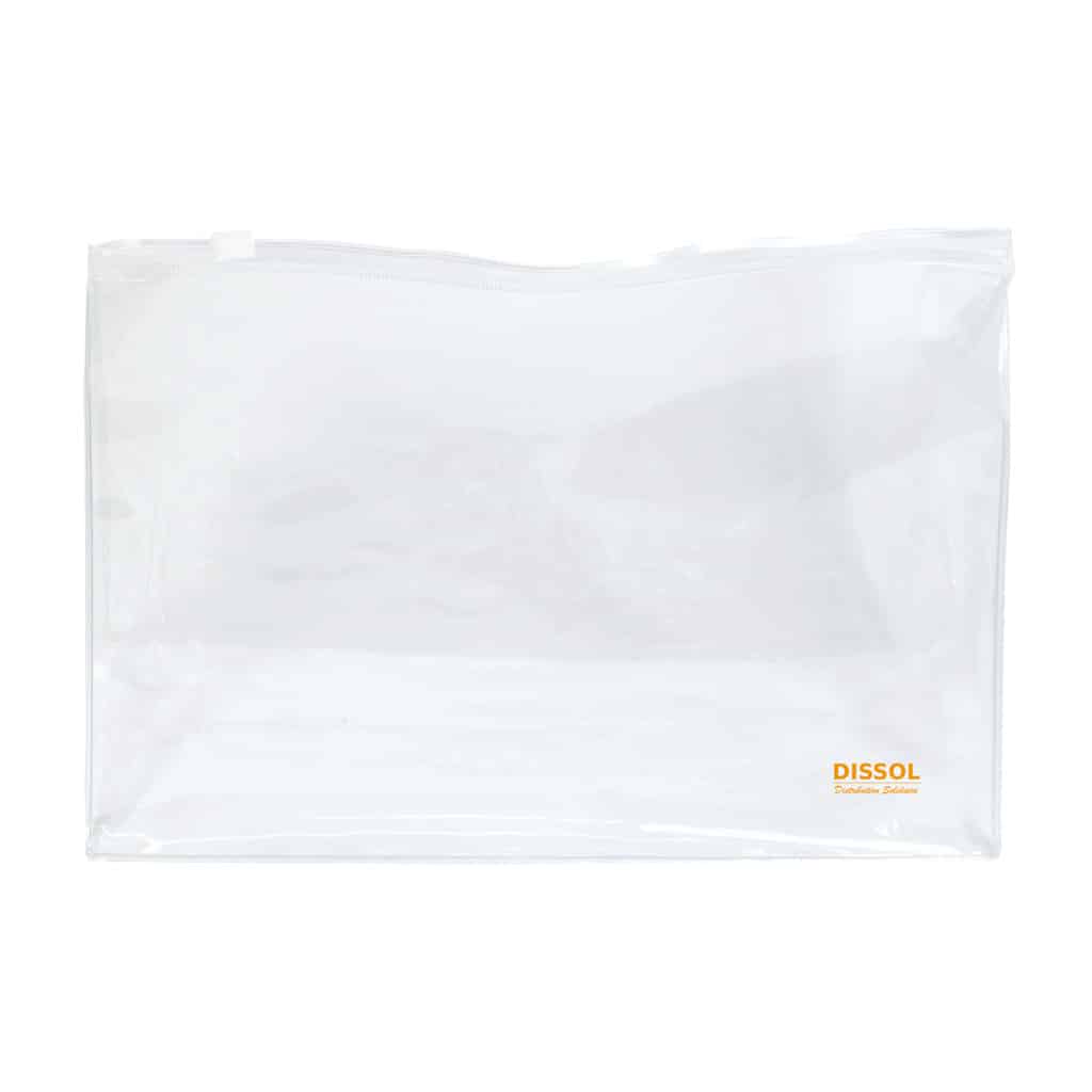 Grande trousse PE transparente 33 x 26 cm – Dissol