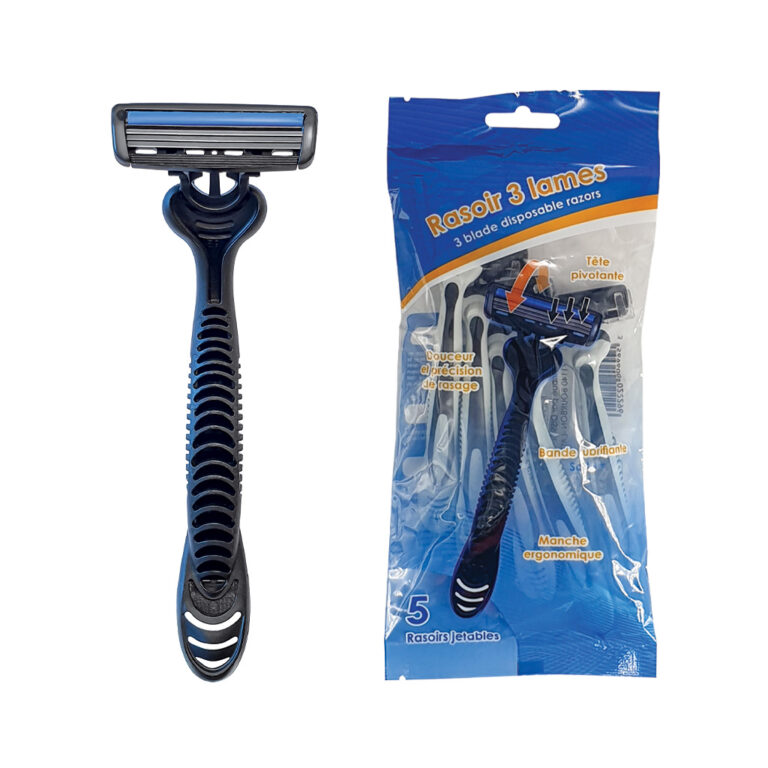 Sachet de 5 rasoirs 3 lames – Dissol