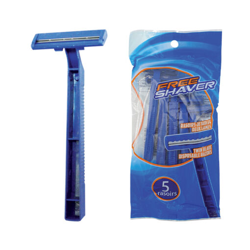 Sachet de 5 rasoirs jetables JDF