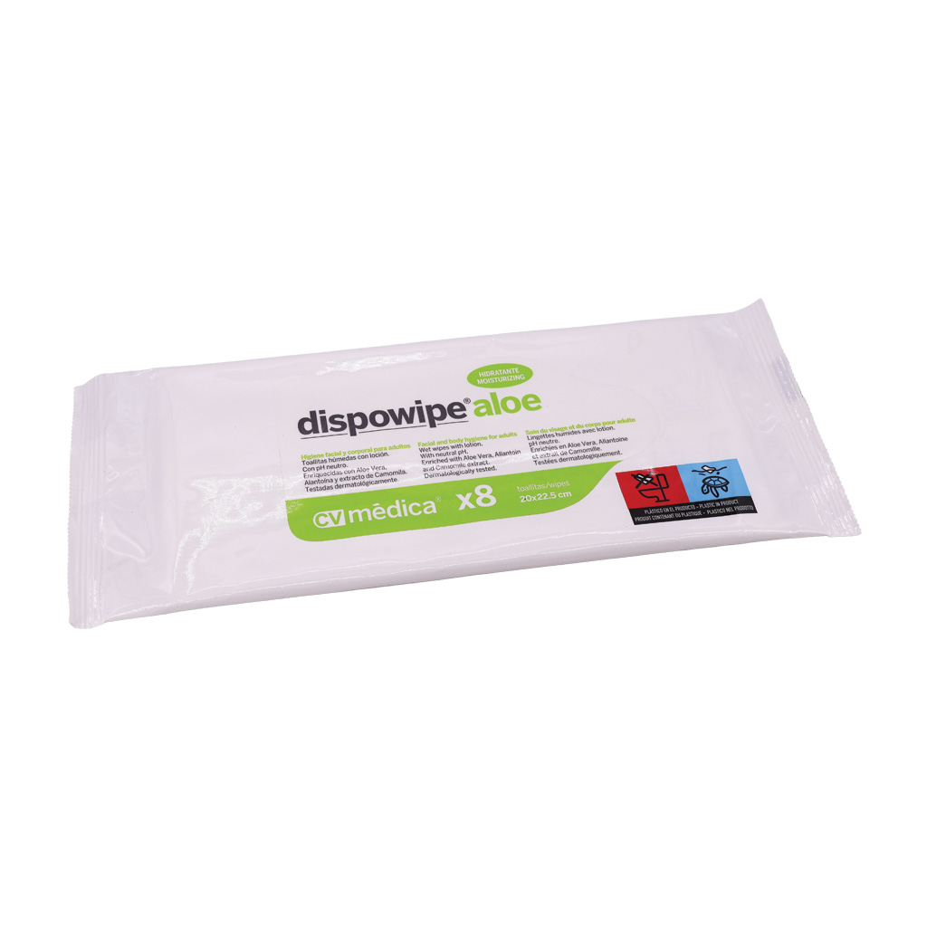 Lingette corporelle adulte x8